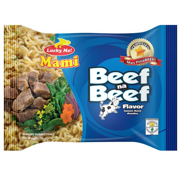 Lucky Me Beef na Beef (55g) 6pack