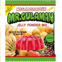 Mr. Gulaman Buko Pandan 10pack, 250g