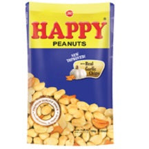 Happy Peanuts Garlic (100g)